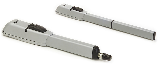 415 230V Attuatore elettromeccanico 230V Larghezza max singola anta 2,5 - 4 m (con elettroserratura) Frequenza d'utilizzo S3 - 30%